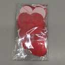 Marspark 72 Pcs Heart Garland Banner for Valentines Decorations Red Pink Heart Garland for Valentines Day Party Decor Wedding Engagement Bachelorette Home Outdoor Indoor Hearts Hanging Decorations