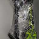 ZIFFY Scooter for Kids with Hand Brake, Foldable Kick Scooter for Ages 6-12, Lightweight Scooter for Boys with 4 Adjustable Heights, ABEC9 Bearings, Supports Up to 260 lbs (Black Green)