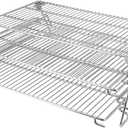 Jerky Racks for Traeger Pro 575 22 34 Pit Boss More Barrel Pellet Grill Smoker Parts 3 Tiered Folding Barbecue Grilling Rack Stainless Steel Cooling Seasoning Smoking Warming BBQ Accessories