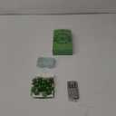 BOHON St Patricks Day Decorations Shamrocks String Lights Battery Operated with Remote 10 ft 40 LEDs Lucky Clover Green Lights for Bedroom Party Feast of Saint St. Patrick's Day Decoration