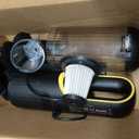 Handheld Car Vacuum Cleaner Cordless with 23000pa High Power Suction, 1.5H Type-C Fast Charge & 2 Suction Modes, Portable Mini Hand Vac Rechargeable with Multi-Nozzles for Car Home Office (Black)
