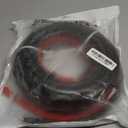 2 Gauge Battery Cable, 15FT Red + 15FT Black Stranded Oxygen-Free Copper Wire, 2 AWG Welding Cable for Automotive, Battery, Solar, Marine and Generator, 2AWG 15FT + 15FT, Red + Black