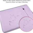 13 Inch Laptop Sleeve Case for 13-inch New MacBook Air M5 A3449 M4 A3240 2025 2026,13 13.6 Inch MacBook Air 13 M3/M2/M1 2020-2024, Computer Carrying Bag with Handle, Purple