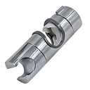 Universal Adjustable Shower Head Holder Slide Bar Bracket Replacement for Slide Bar (18-25MM O.D. , Bathroom Slider Clamp ,360 Degree Rotation ,Sprayer Holder )