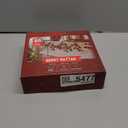 EAMBRITE Lighted Red Berry Garland, 6 FT 88 LED Christmas Garland with Warm White Lighs, Battery Operated Garland with Timer Christmas Decorations for Fireplace Mantle Mantel Indoor Outdoor Use