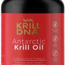 Antarctic Krill Oil 500mg Softgels - Omega 3 Krill Oil Supplement with EPA DHA & Astaxanthin for Brain Joint & Heart - 3rd Party Lab Tested No Gluten GMOs or Fishy Aftertaste (Up to 8 Month Supply),  04/2025