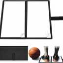 Seenelling Portable Sticky Basketball Mat for Shoes Foldable Traction Replacement Sheets 14 x 14.4 Inches Non-Slip Floor Shoe Traction Mat Clean Grip Tacky Floor Pad for Sports Courts Sticky Adhesive