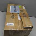 3-Lights Black and Gold Bathroom Light Fixtures Over Mirror, Modern Brushed Gold Vanity Lights for Bathroom, Sconces Wall Lighting with Square Glass Shade for Mirror Bedroom Hallway