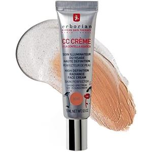 Erborian CC Cream Color Correcting SPF 25, Tone-Evening Korean Skincare Makeup Hybrid, Moisturizes, Lightweight, Blurs Skin, Natural, Luminous Finish