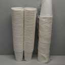 Amazon Basics Paper Hot Cups, 1,000, 12oz, White, Variety Pack