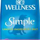 Wellness Simple Natural Limited-Ingredient Grain-Free Dry Dog Food, Easy to Digest for Sensitive Stomachs, Supports Skin & Coat (Turkey and Potato, 26-Pound Bag) (416 Fl Oz (Pack of 1))