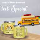 School Bus Driver Gifts, Best Bus Driver Ever Gifts, School Staff Back Retired Thank You Appreciation Presents Birthday Christmas Mothers Day Presents Coffee Cup 14oz