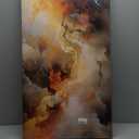 VHMING Abstract Wall Art Home Decor Orange Artwork Wall Art Prints Canvas Painting Wall Decor for Living Room Bedroom Office Decoration 20"x40"