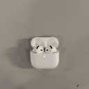 Apple AirPods 4 Wireless Earbuds, Bluetooth Headphones, Personalized Spatial Audio, Sweat and Water Resistant, USB-C Charging Case, H2 Chip, Up to 30 Hours of Battery Life, Effortless Setup for iPhone