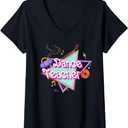 Womens Dance Teacher Back To School First Day Appreciation Week V-Neck T-Shirt M