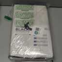 100% Blackout Shield Linen Blackout Curtains for Bedroom 84 Inches Long, Back Tab/Rod Pocket Living Room Drapes, Thermal Insulated Blackout Curtains 2 Panels Set, 50" W x 84" L, Cream