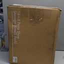 Shoe Organizer for Closet, Shoe Storage Solution with Clear Cover & Adjustable Dividers, Fabric Shoe Box Fits 16 +8 Pairs Shoes, Grey, 2-Pack