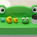 MMIOFANT Splash Guard for Bath Tub-Bathtub Caddy Tray with Play Shelf-Bathtub Shelf Over Tub for Kids' Toy-Bathroom Toy Organizers and Storage-Bath Side Table Toy Holder for Kid Baby Toddlers (Green)