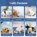 Vecomfy Belly Bands for Male Dogs Diapers(5 Pack),Premium Washable Reusable Small Dog Belly Wrap Leakproof Puppy Diapers,S