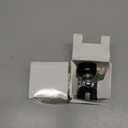 Powerful Magnetic Doorstop - 2 Pcs Stainless Steel Mini Door Stopper, Heavy Duty Magnetism Door Holder for Bedroom Bathroom Kitchen Home Office (Black)