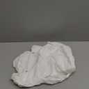 Barossa Design Waterproof Fabric Shower Curtain or Liner Microfiber 72" W x 90" H - Extra Long, Hotel Quality, Machine Washable, White Shower Liner for Bath Tub, 72x90 Inches