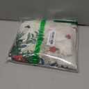 Artoid Mode Holly Poinsettia Flower Winter Kitchen Towels Dish Towels, 18x26 Inch Farmhouse Holiday Decoration Cleaning Set of 2