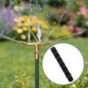20 Pcs Cut-Off Sprinkler Rise, Sprinkler Height Extender Riser, Male Pipe Thread Riser Adapter for Outdoor Garden Courtyard Patio Lawn Irrigation Replacement Parts