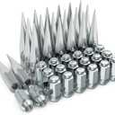 Spikes Lug Nuts, 40pcs Spike Lug Nut Set 7/16 Truck Lug Nuts Hex Wheel Locking Lugnuts Tire Spikes Set Accessories