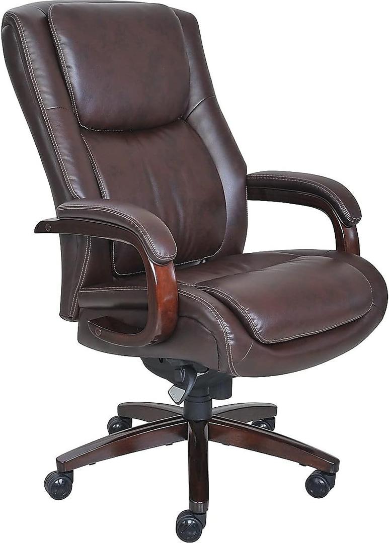 La-Z-Boy Big & Tall Winston Bonded Leather Executive Chair Brown (44763)