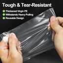 1000Pcs Small Plastic Bags 2x3 Inch, 2 Mil Clear Reclosable Poly Baggies for Packaging, Storage, Jewelry, Crafts, Food Safe Resealable Zip Bag