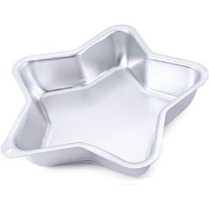 8.5 Inch Five-pointed Star Pentagram Shaped Aluminum 3D Baking Mould Cake Mold Tin Birthday Cake Pan - Star