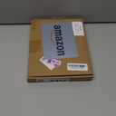 Qinyoung Acrylic Straw Holder for Cabinet Door with Double Sided Adhesive Tape Reusable Straw Organizer Tumbler Storage Kitchen Accessories Container for Counter Cupboard(Classic,Large,White)