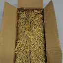 15 Pcs Gold Glitter Artificial Cedar Sprigs Picks Faux Cedar Branches Stems Christmas Tree Picks Sprays 15.4" H for Gold Christmas Tree Wreath Wedding Bouquet Winter Seasonal Holiday Decoration