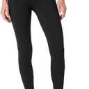 Amazon Essentials Women's Active Total Train Gym Workout Leggings (Black)