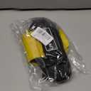 LARA STAR Weight Lifting Wrist Straps for Maximum Grip Support,Lifting Strap for Weightlifting, Gym Grips Hook for Deadlifts, Powerlifting, Heavy Shrug Women/Men (Yellow)