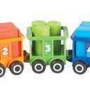 Learning Resources Count & Color Choo Choo, Interactive Train Learning Toy, 21 Pieces, Ages 2+, Small