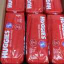 Huggies Size 4 Diapers, Little Movers Baby Diapers, Size 4 (22-37 lbs), 150 Count (6 Packs of 25), Packaging May Vary