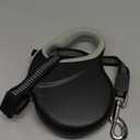 Fida Upgraded Retractable Dog Leash 30ft, Heavy Duty Pet Walking Leash for Medium/Large Breed up to 110 lbs, 360 Tangle-Free Long Retract Dog Lead, Soft Grip, One-Hand Brake, Black