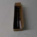 2 Pack Black Curtain Rods for windows 32 to 62 inch, 5/8 inch Splicing Heavy Duty Metal Curtain Rod Set with Brackets