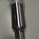 LCGP 2.5" inlet & outlet Universal Resonator, 16" Long Performance Muffler, Weld- On, Straight Through Design, Deep Tone