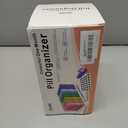 Monthly Pill Organizer 31 Day 3 Times a Day  One Month Pill Box for Medications, Fish Oil, Vitamins & Supplements  30 Day Daily Pill Case Organizer (Multi-colored)