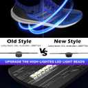 3D Hologram Fan, 18 Inch 3D Holographic Fan 2000*704PX Resolution 352pcs HD LED Beads with Remote/Bluetooth/WIFI, Holographic Video Advertising Projector for Business, Halloween, Party, Bar (45CM, 8G)