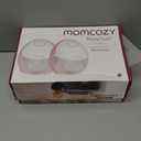 Momcozy Breast Pump Hands Free Mobile Style | M6, Wearable Breastfeeding Pump Ideal Rhythm for More Milk, DoubleFit Flange More Fit & Discreet with 3 Modes & 9 Levels, 24mm - 2 Pack Cozy Red