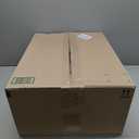 Buffalo Check 17" Square Chair Pad with Ties Non-Slip Soft Thick Chair Mat Black and White Plaid Square Comfy Cushion Pad for Office Kitchen Dining Room, Black Large Plaid