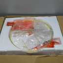 QiMH 25.5" Table Lamp Set of 2 with USB A+C Ports, Gold Lamp for Living Room with Touch Control, Modern Bedside Nightstand Lamp White Lamp Shade Bedroom Home Office Decor (2700K LED Bulbs Included)