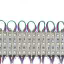 20 PCS Color RGB LED Module, 12V Super Bright 2835 3 LED Module Waterproof Decorative Light for Advertising Letter Sign. (Color, 20)