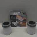 Tovolo Mini Ice Cylinder- Squeeze & Release- Set of 2, 1000422, Gray