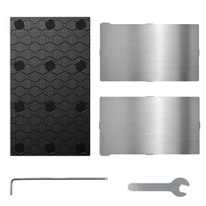 Upgraded Magnetic Printing Platform, 2PCS Spring Steel Sheet Flexible Build Plate and 1PCS Base Printing Platform for ELEGOO Saturn 4 / Saturn 4 Ultra 3D Printer 224x129mm