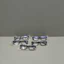 Gaoye 6.0 Professional Reading Glasses for All Day - Computer Readers with Blue Light Protection - Value Pack (B1-5 Pack Light Black)