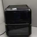 Chefman 12-Quart 5-in-1 Air Fryer Oven with Digital Timer, Touchscreen, and 12 Presets - Family Size Countertop Convection Oven, Dishwasher-Safe Parts (Black)